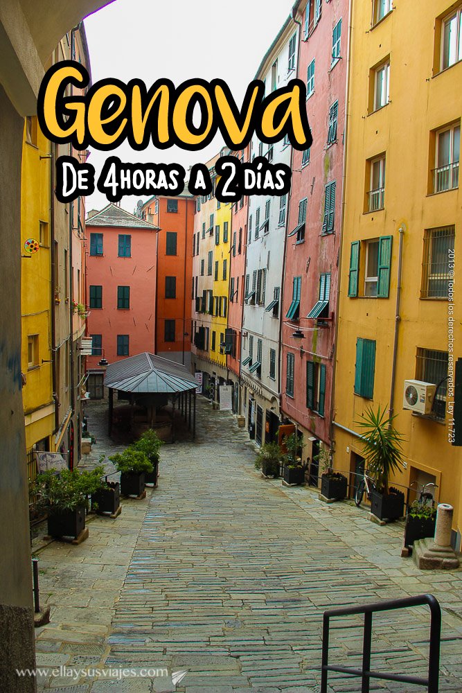 En este momento estás viendo Génova, de 4 horas a 2 días – Diario de viaje 6